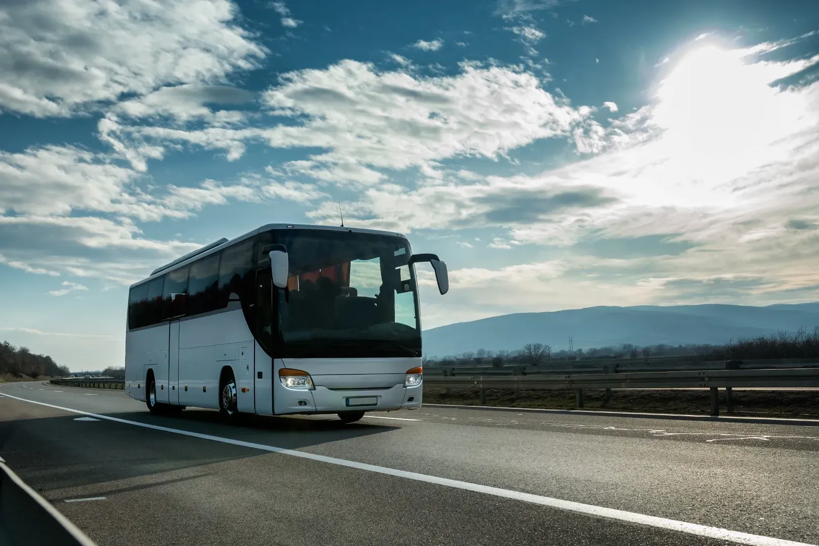 Bus voyage soleil
